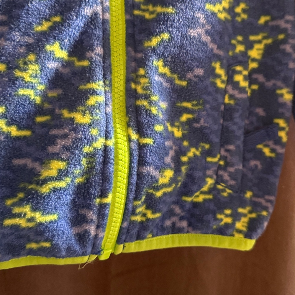 Lands' End Kids Blue and Green Jacket - Picture 3 of 5